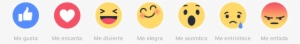 Sin Embargo, Han Incorporado 'reactions' Para Que Todos - Facebook Reactions In Spanish