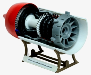 Low Bypass Turbofan Jet Engine - Rotor