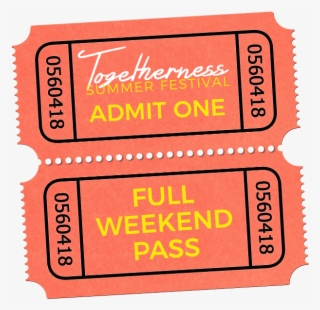 2nd Release - Png - Admission Ticket Template