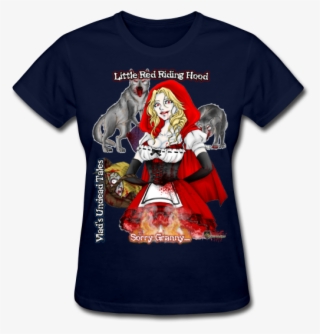 Vamp Little Red Riding Hood Woman's Tee By Enforcer - T-shirt