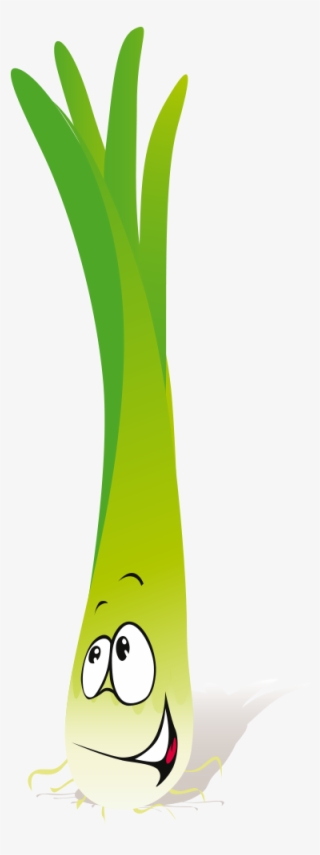 Garden Radish Cartoon Vegetable Illustration - Cartoon Leek Vegetable