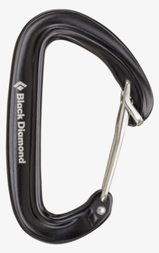 Black Black Diamond Carabiner