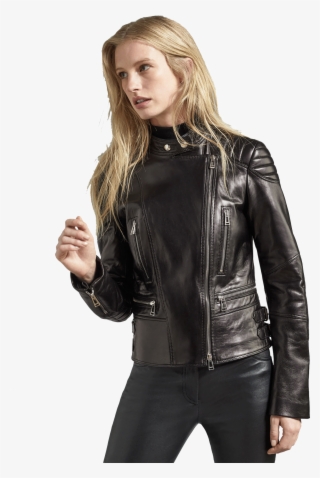Sidney Jacket Black Cafe Racer Fame Women Vintage - Leather Jacket