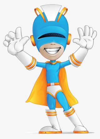 Superhero Free To Use Clip Art - Super Hero Character