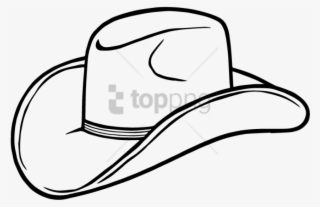 Free Png Download Cowboy Hat Png Images Background - Dibujo De Un Sombrero Vaquero