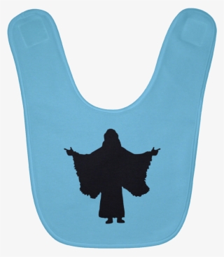 Flair Silhouette Baby Bib - Silhouette