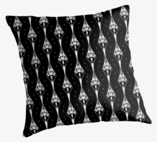 Art Nouveau, Jewelry, Lace Pattern - Cushion