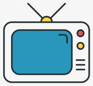 Television - Transparent Tv Icon Png