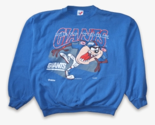 Taz New York Giants Crewneck Large - Logos And Uniforms Of The New York Giants