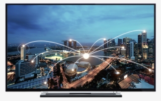 43" Toshiba Full Hd Wlan Tv Front - Toshiba 43l3763dg