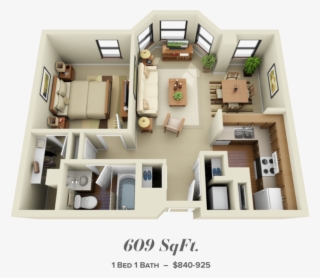 Floorplans Marott 609 Image - Floor Plan