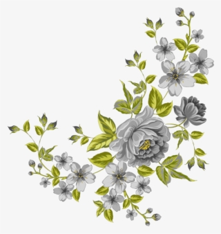 #mq #grey #green #flowers #garden #nature - Png Clipart Flowers Png