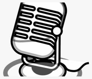 Microphone Clipart Cartoon - Microphone Clipart Black And White