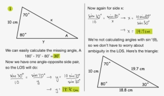 Problem 1 Solution - Triangle - 730x425 PNG Download - PNGkit