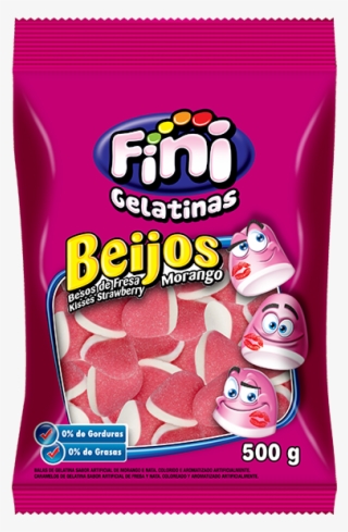 Besos De Fresa 500g - Fini Beijos