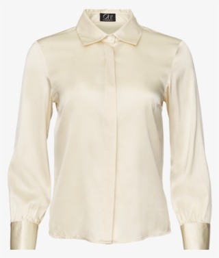 Levinson Silk Shirt Gardenia - Blouse