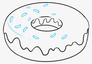 How To Draw Donut - Easy To Draw Doughnut