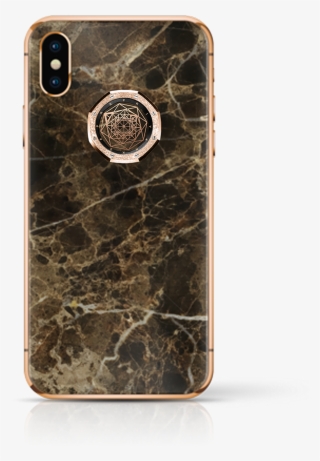 Iphone X Brown Marble - Brown Marble Iphone X Case