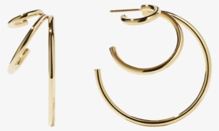 Triple Hoop Earrings - Earrings