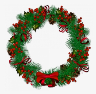 Christmas ~ Christmasth Clipart Transparent Collection - Christmas Wreath Transparent Background