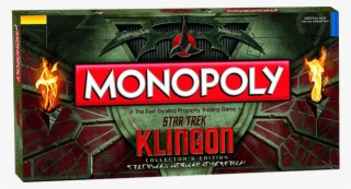 Monopoly Klingon Collector's Edition Board Game - Monopoly