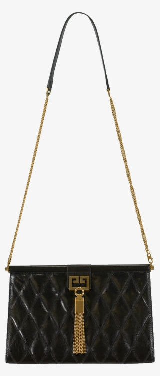 Givenchy Medium Gem Tassel Clutch In Black - Shoulder Bag