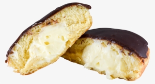 Bavarian Cream With Chocolate Frosting - Bavarian Cream Donut