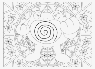 Poliwrath Pokemon - Hard Pokemon Coloring Pages