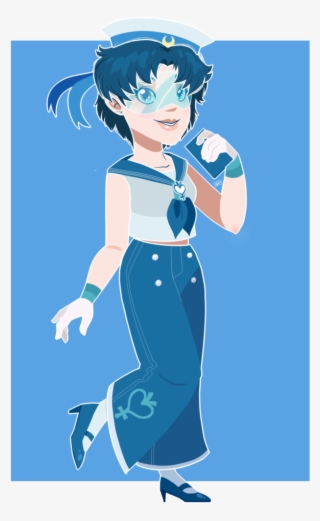 Sailor Mercury Vintage By Misskitkatmadness - Cartoon