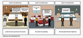 Bad Day At The Haunted House - Cartoon