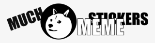 Much Meme Stickers - Cartoon