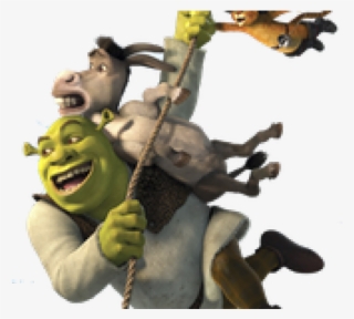 Shrek Clipart Transparent - Shrek Donkey Puss In Boots