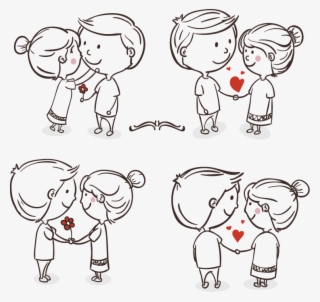 Romance Love Couple Cartoon - Love Couple Image Cartoon