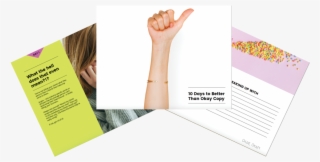 Sign Up For 10 Days To Better Than Okay Copy And Learn - Brochure