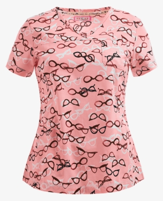K113fgl Koi Scrubs, Stylish Scrubs, Medical Uniforms, - Scrubs With Glasses On Them