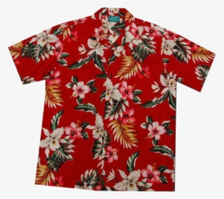 Red Shirt, Hawaiian Print Shirts, Aloha Shirt, Cool, - End Of The F *** Ing World James Shirt
