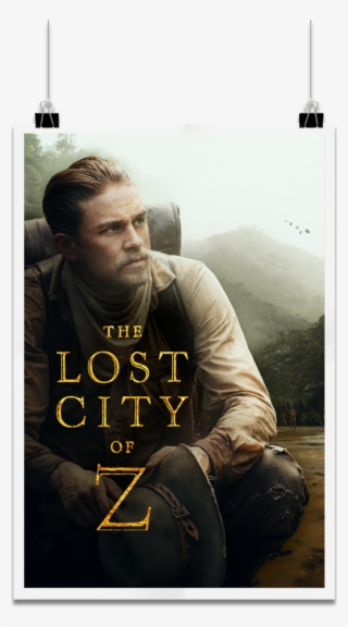 The Lost City Of Z Is A 2017 Adventure/biography Film - Lost City Of Z Dvd Cover