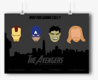 Avengers X Ghostbusters - Poster