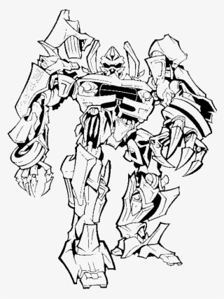 Transformers Will Readily Fight Fierce Coloring Page - Transformers Rajz