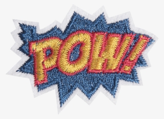 Comic Mini Blue Pow - Graphic Design