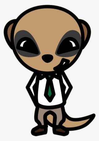 Aggretsuko Chief Komiya The Meerkat - Komiya Aggretsuko