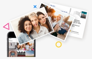 "the Best Postcard App Out There - Flyer