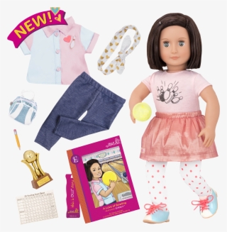 Everly Deluxe 18-inch Bowling Doll - Our Generation Everly Doll