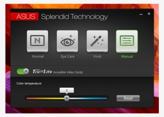 Asus Vivobook S15 Splendid - Asus Eye Care