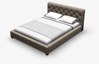 Grand Premium Beige Cm Bed By Fashion For Home - Bed 3d Png