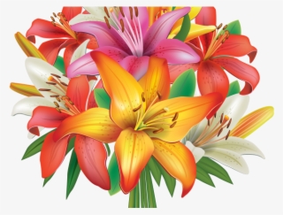 Bouquet Clipart Cute Flower - Днем Ангела Марія