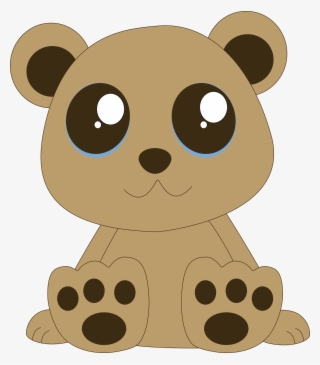 Dibujo De Oso Cafe Sin Fondo Extensión - Oso Dibujo