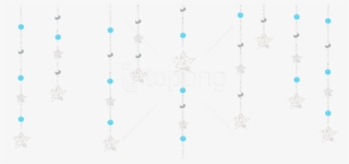 Free Png Download Transparent Decorative Hanging Stars - Transparent Hanging