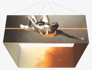 Square Hanging Trade Show Banner - Poster