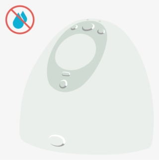 The Hub Contains Electronics Which Should Be Kept Dry - Circle